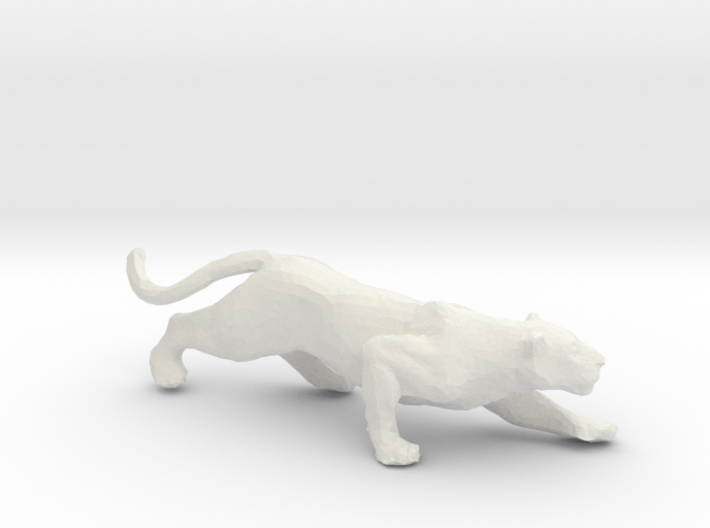 Leopard Sculpture 3d printed Digital Preview