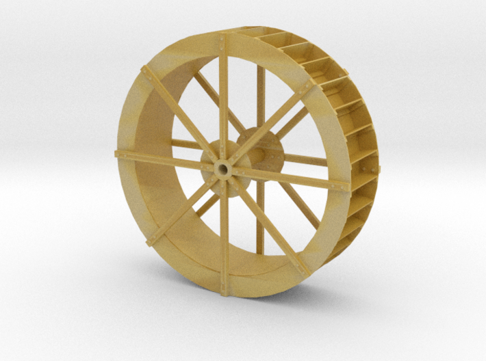Waterwheel 3d printed