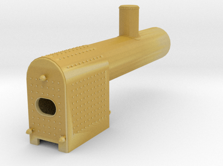Tractor Boiler for a steam tractor 3d printed