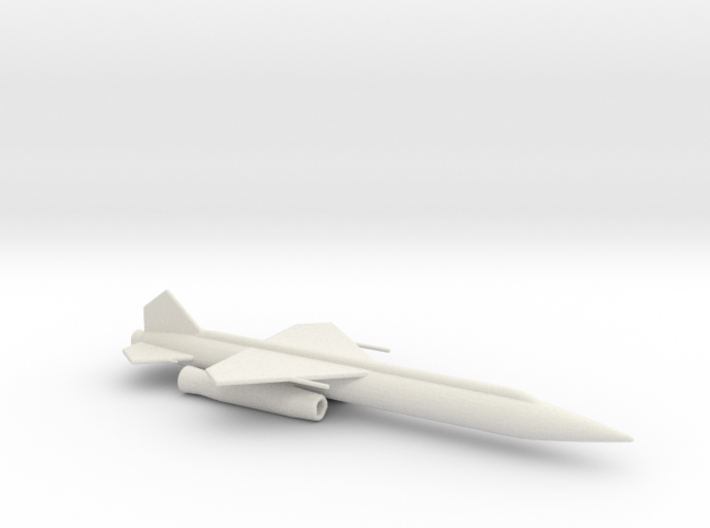 1/200 Scale BOMARC Missile 3d printed
