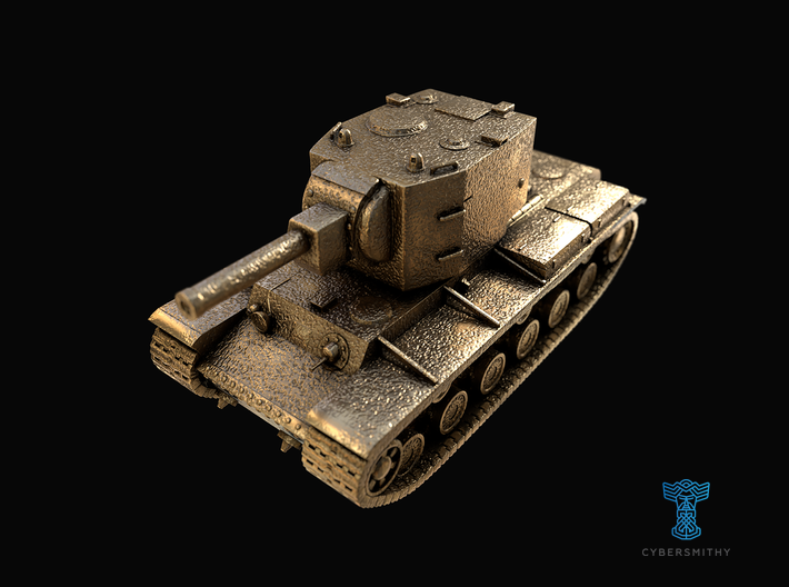 Tank - KV-2 - size Large 3d printed