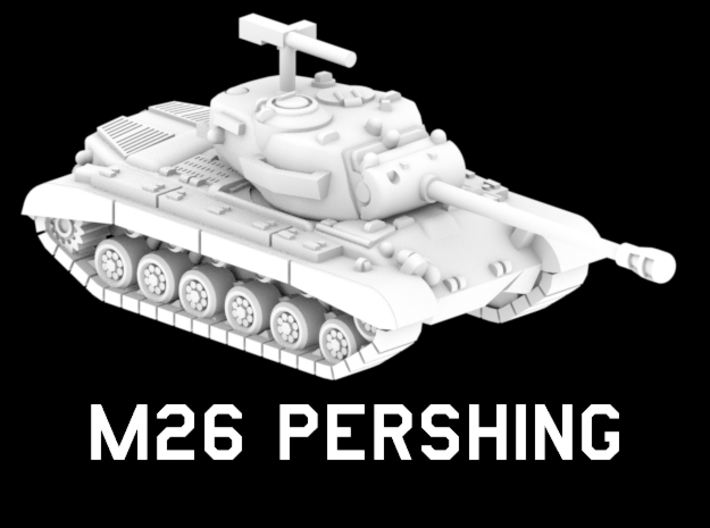 M26 Pershing 3d printed