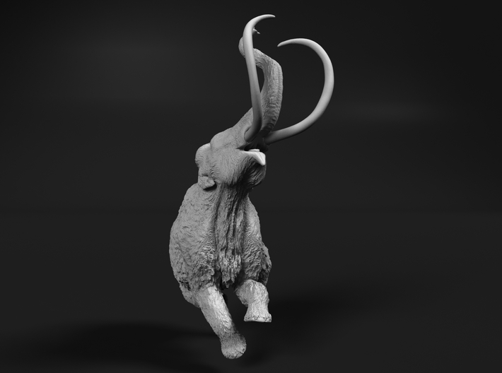 Woolly Mammoth 1:120 Male stuck in swamp 3d printed