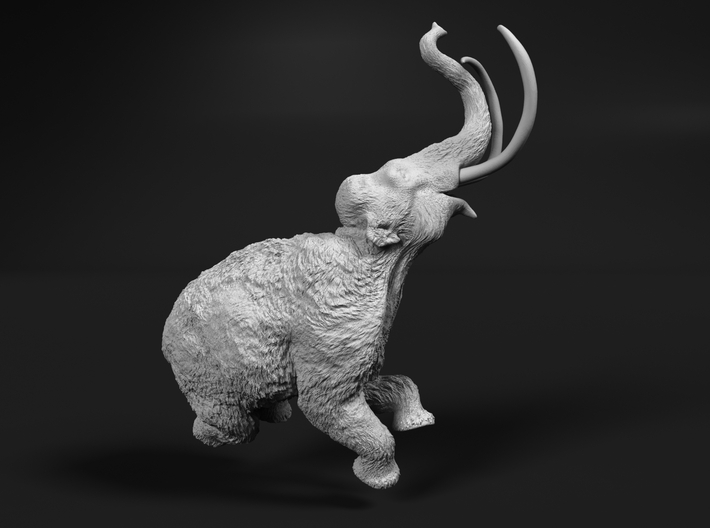 Woolly Mammoth 1:25 Male stuck in swamp 3d printed 