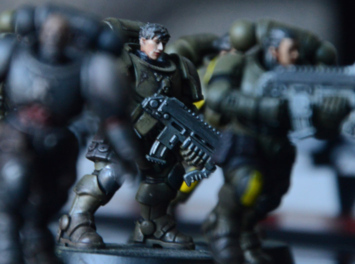 Warfaces2 - Mix Female 3d printed 