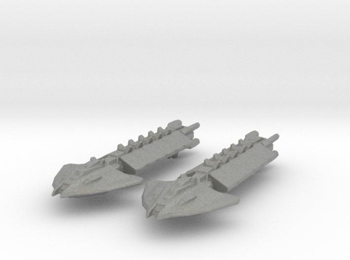 Cardassian Fleet Tender 1/7000 x2 3d printed