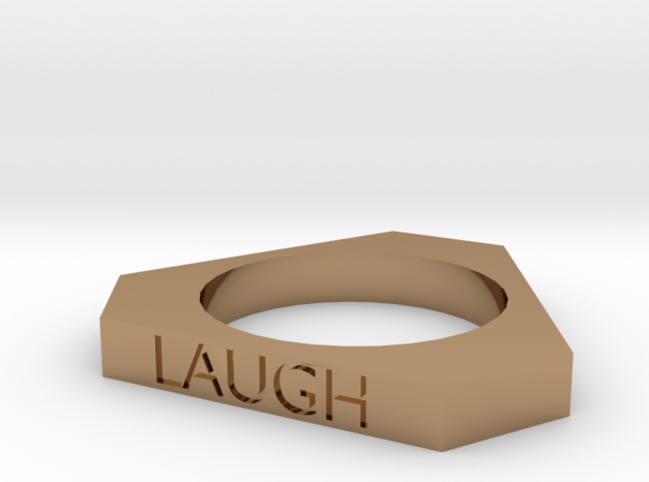 Live Love Laugh Ring (Size 7) 3d printed 