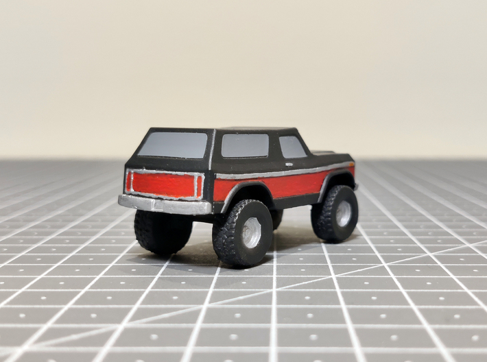 Mini TRX4 Bronco 3d printed 