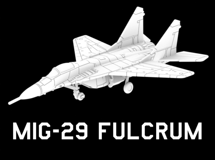 MiG-29 Fulcrum (Clean) 3d printed