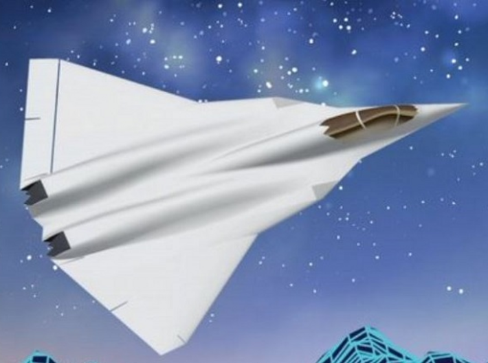 Dassault SCAF 6th Generation Stealth Fighter 3d printed 