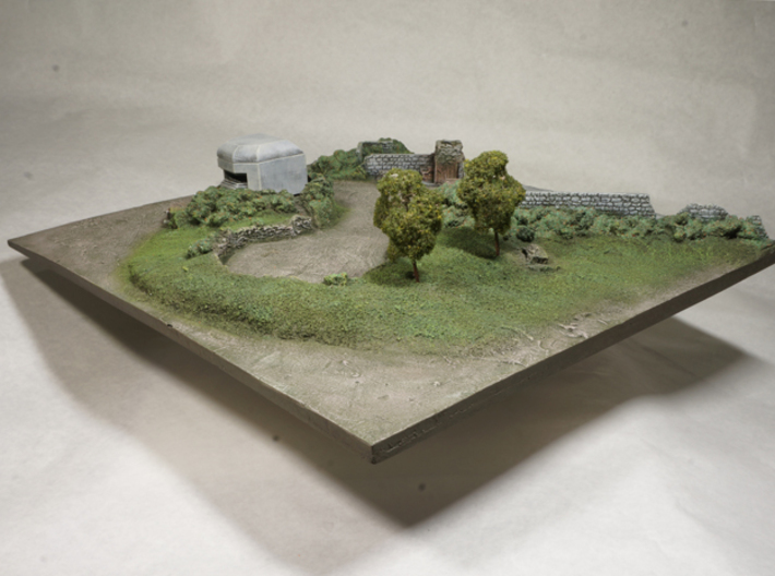 1/144 Mega Stronghold diorama base 3d printed 