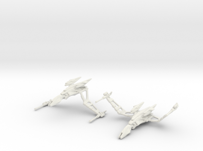 Klingon HoH'SuS Class (STO) 1/4800 x2 3d printed