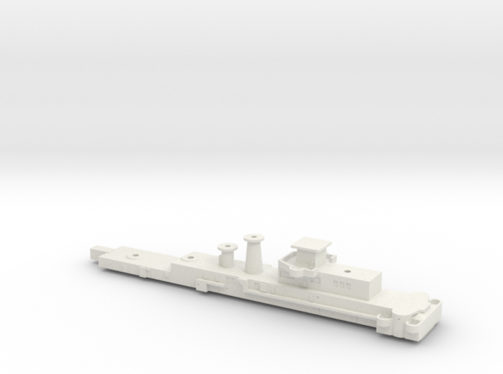 1/700 Large Cruiser USS Alaska (CAG) Aft Superstr. 3d printed