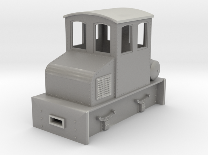 HO small electric loco 1 3d printed