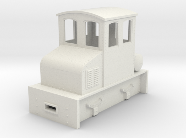 HO small electric loco 1 3d printed