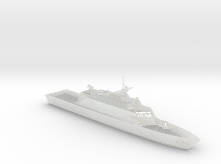 Freedom-class littoral combat ship 1:1200 3d printed