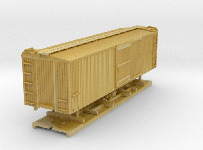 Nn3 Pacific Coast Railway Boxcar #708 3d printed 