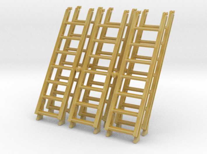 1/96 US Typical Ladders SET x6 3d printed
