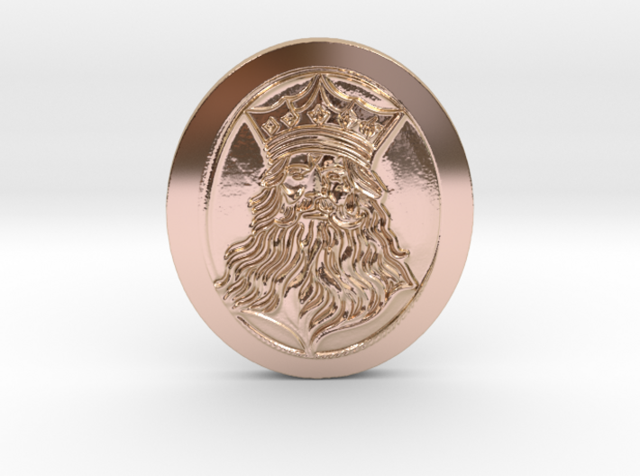 Lord Zeus Bespoke 100% REAL Coin 3d printed