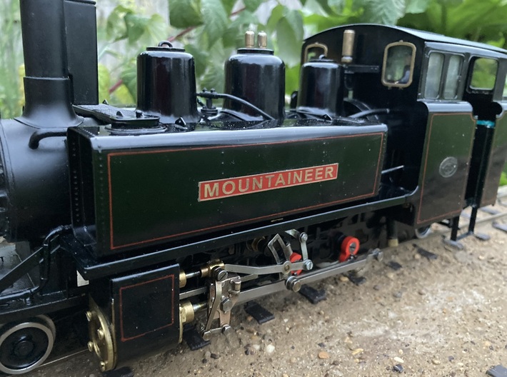 Roundhouse live steam Mountaineer Crank x2 3d printed 