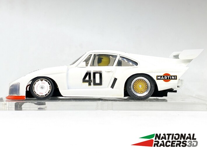 Chassis for Scalextric Porsche 935K (AiO-S_Aw) 3d printed 