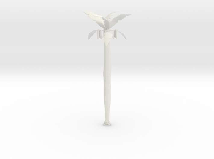 Palm Tree Cell Tower 1-87 HO Scale Hollow 3d printed