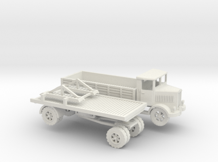 1/144Lancia 3Ro 144 tank transport set 3d printed