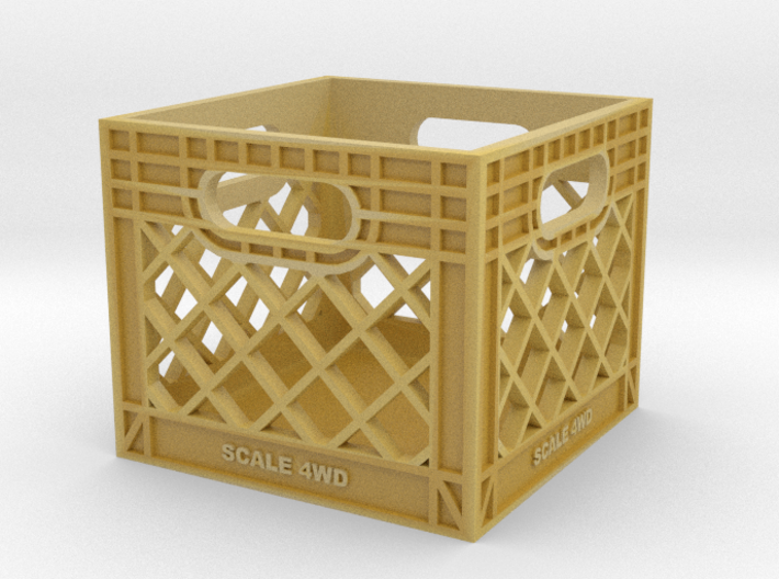 Milk Crate 3d printed