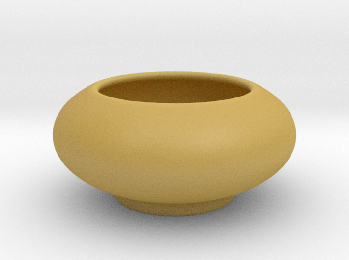 Bowl Hollow Form 2017-0008 various scales 3d printed