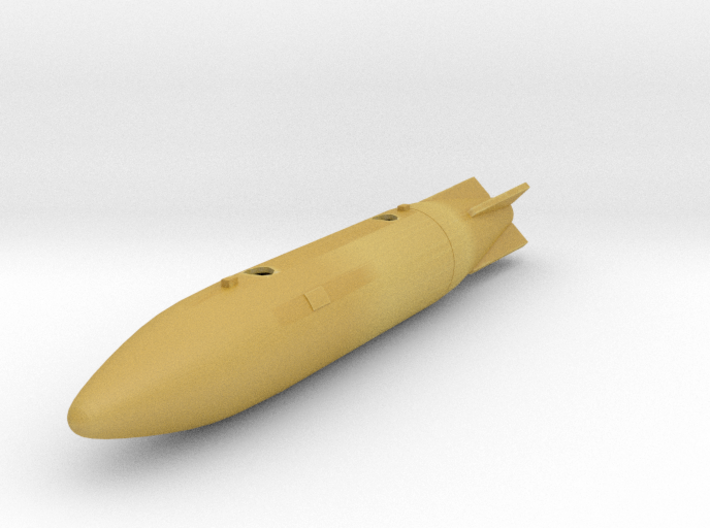 &quot;A.36 Weapon (Large)&quot; Swedish Nuclear Weapon 3d printed