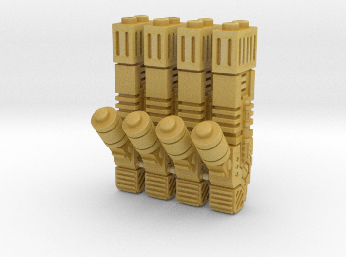 Fusion Blaster M1 bits, pack of 4/8/12/16 3d printed