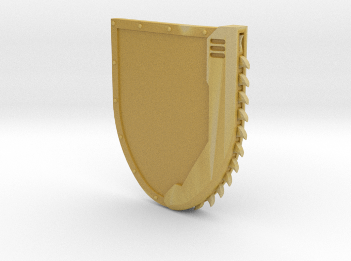 Right-handed Chainshield 3d printed