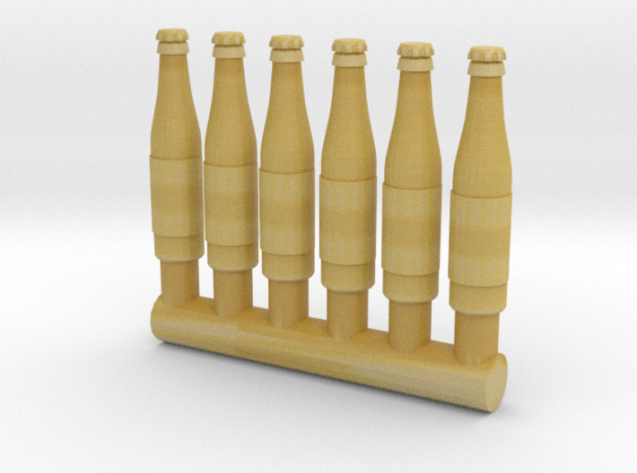 4&quot; Action Figure Scale Bottles (G.I.Joe/Star Wars) 3d printed
