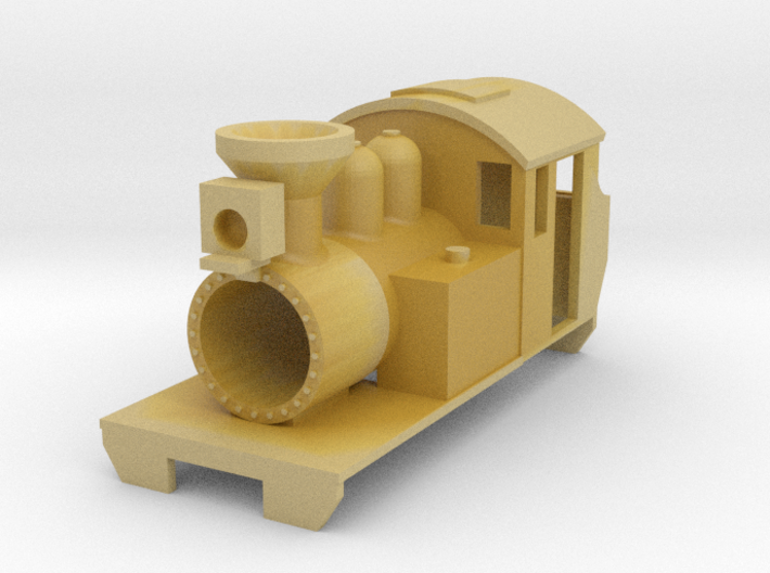 Fleelance design American tank locomotive 3d printed