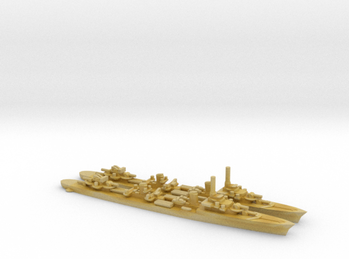 French Le Fantasque-Class Destroyer 3d printed