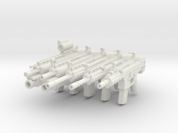 FN SCAR SET SC, L, H, FN 40GL 3d printed