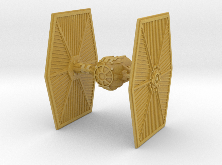Twin Ion Engine: Recon Fighter 3d printed