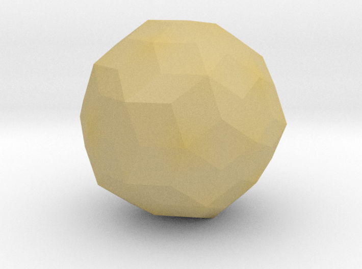 13. Rhombic Enneacontahedron - 1in 3d printed