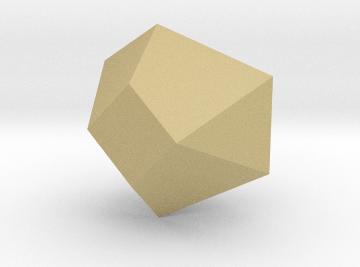 01. Bisymmetric Hendecahedron - 1in 3d printed