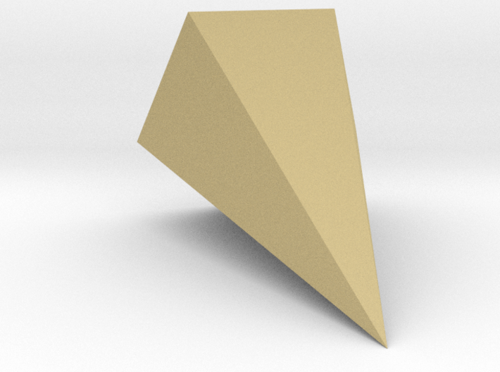 19. Pentagonal Pyramid - 1in 3d printed