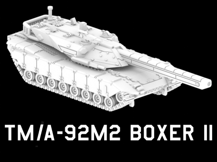 TM/A-92M2 Boxer II 3d printed