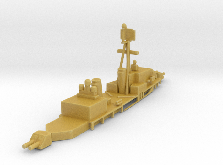 1/500 Scale USS Sumner FRAM 2 Upper Works 3d printed