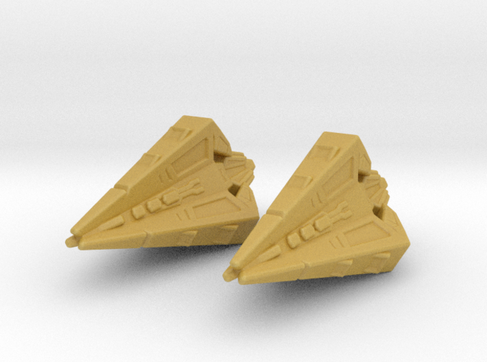 Tholian Widow 1/2500 Attack Wing x2 3d printed