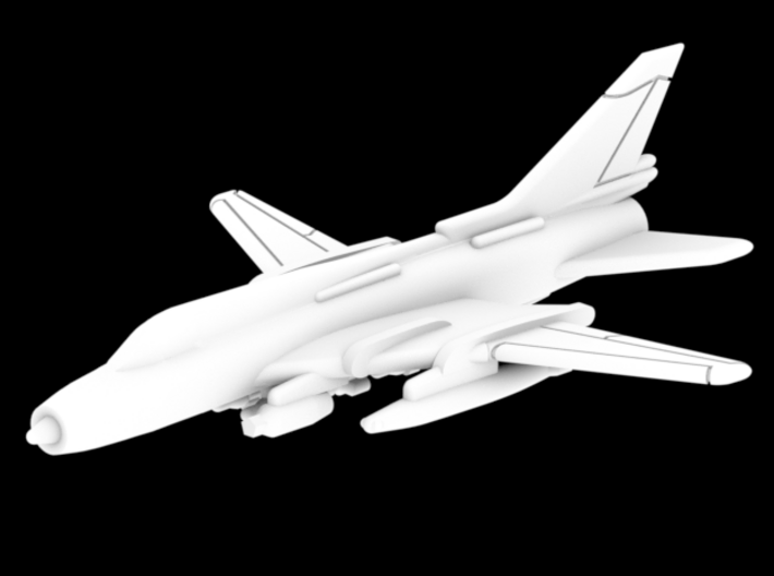 1:400 Scale Su-17M (Loaded, Wings Out, Gear Up) 3d printed