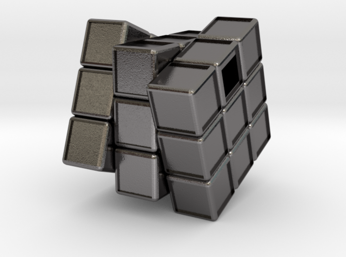 Rubik Pendant Cube 3d printed