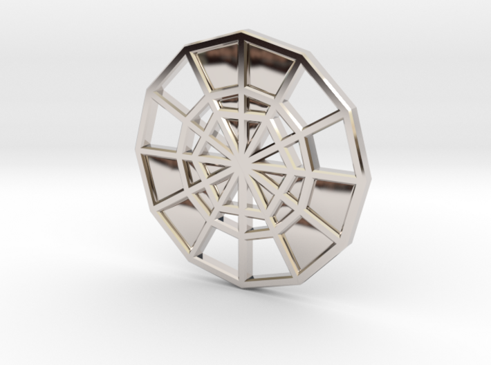 Restoration Emblem 11 CHARM (Sacred Geometry) 3d printed