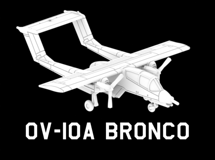 OV-10A Bronco (Clean) 3d printed