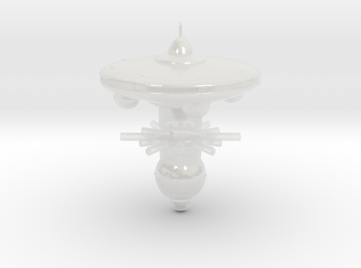 Watchtower Class Space Station 1/8500 3d printed