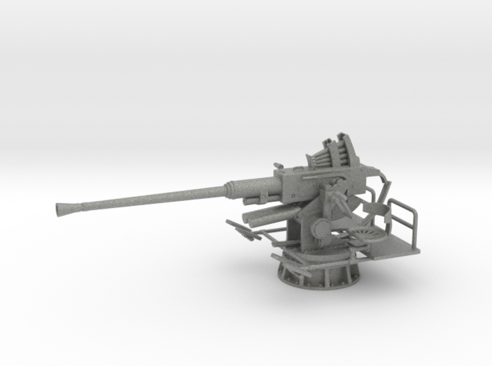 1/20 USN Single 40mm Bofors [UnElevated] 3d printed