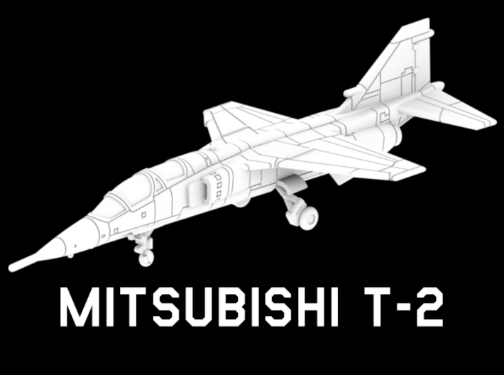Mitsubishi T-2 3d printed